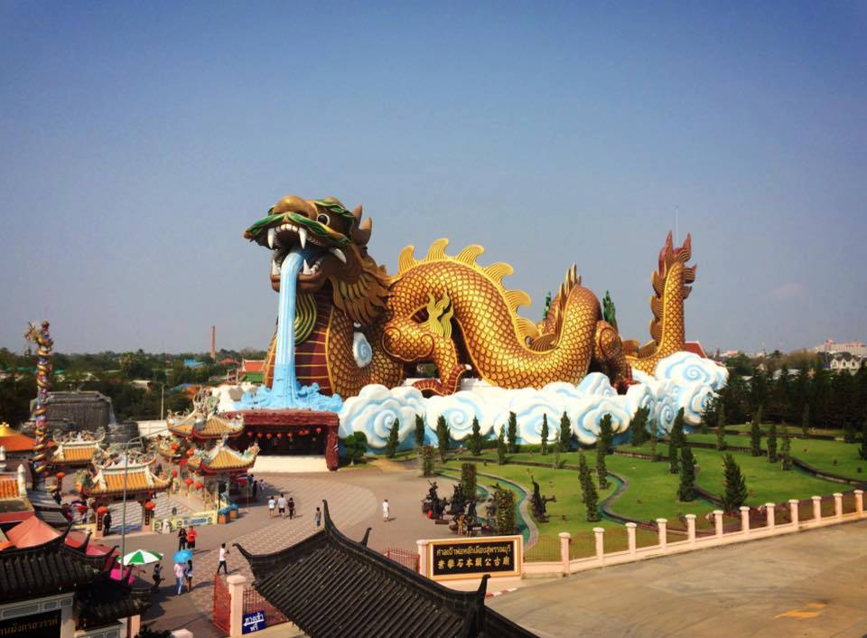 ศาลเจ้าพ่อหลักเมือง สุพรรณบุรี - มังกรสวรรค์ สุพรรณบุรี ที่เที่ยว สุพรรณบุรี