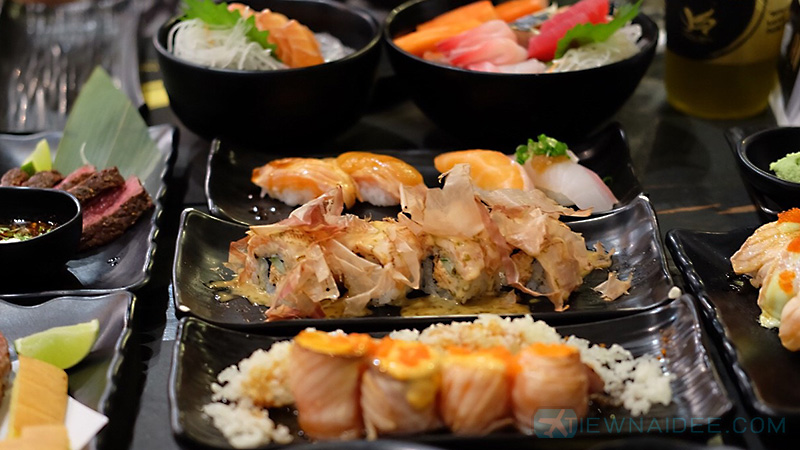 Kouen บุฟเฟ่ต์ซูชิ Premuim Sushibar I'm Park Chula